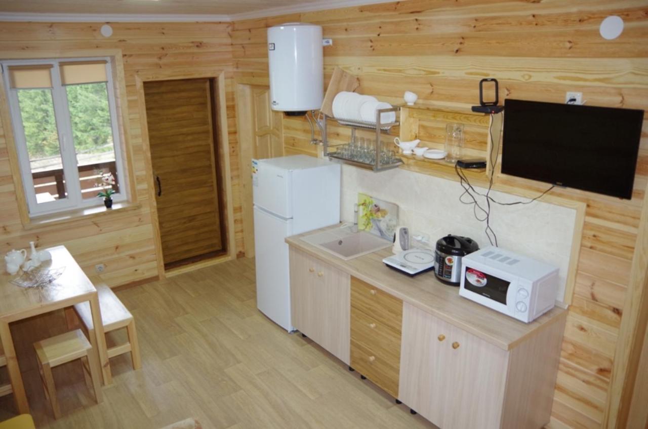 Коттедж Для Отдыха Дискавери Yablunytsya Exterior foto